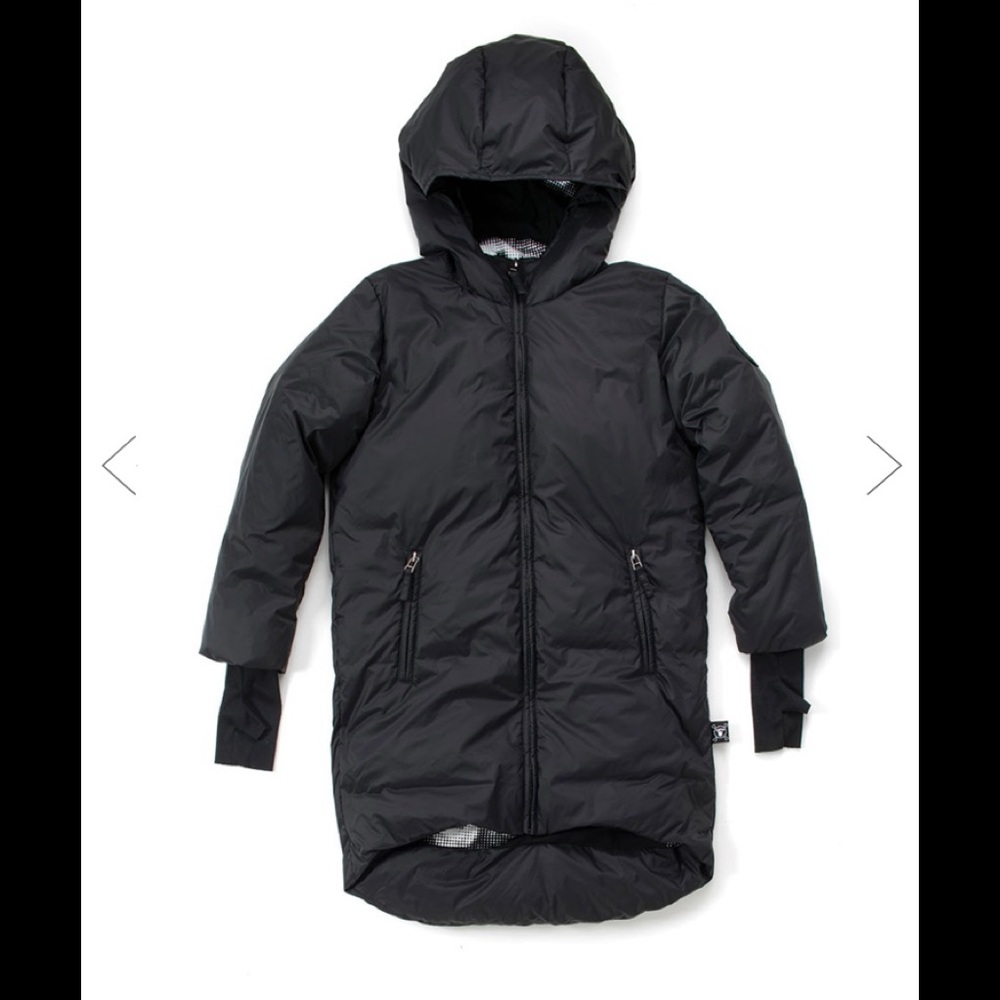 nununu long down coat